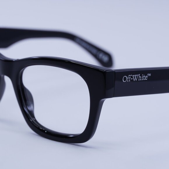 🕶️ New Off-White OERJ078 STYLE 78 1000 Eyeglasses - Black Frame - Picture 4 of 10
